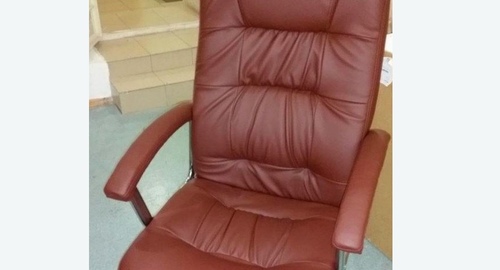 Обтяжка офисного кресла. Мураши